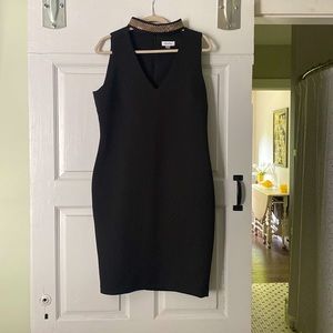 Calvin Klein black party dress size 14 NWT